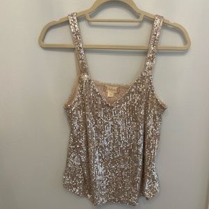 Altar’d State Sequin Tank Size S